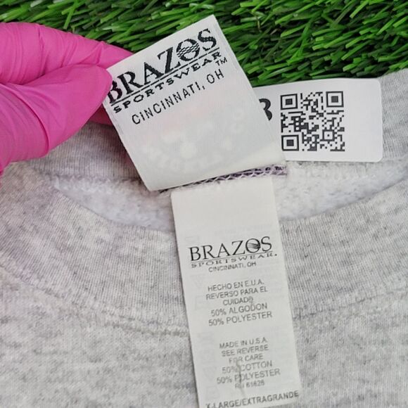 Vintage 90s Mickey Mouse Sweatshirt XL 24x25 Gray - Picture 6 of 16